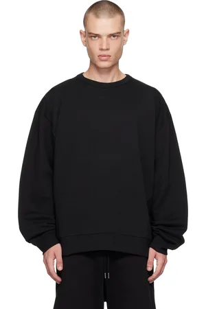DRIES VAN NOTEN Black Oversized Sweatshirt