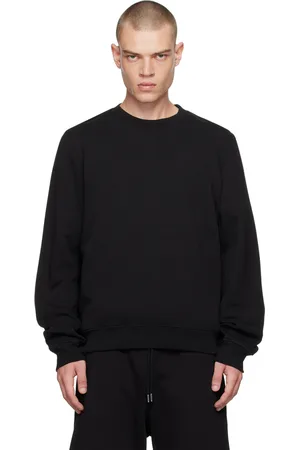 DRIES VAN NOTEN Black Oversized Sweatshirt