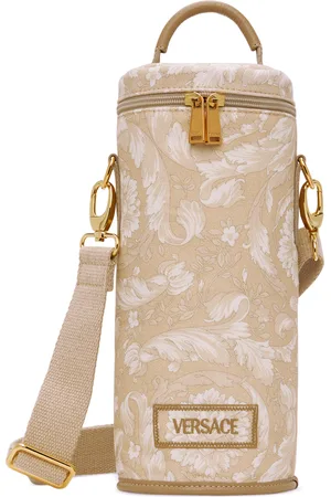 VERSACE Beige Barocco Wine Cooler Bag