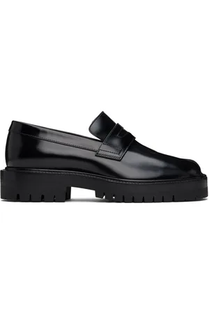 Maison Margiela Black Tabi Loafers