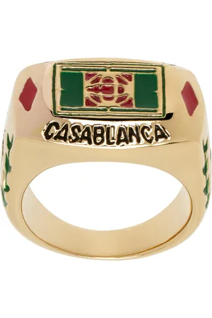 Casablanca Gold Tennis Club Ring