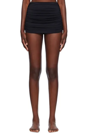 WARDROBE.NYC Ruched Bikini Bottoms