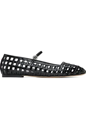 Aeyde Uma Caged Mary-Jane Ballerina Flats