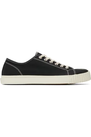 Maison Margiela Black Tabi Sneakers
