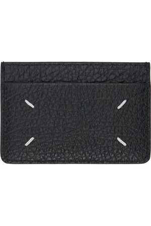 Maison Margiela Black Four Stitches Card Holder