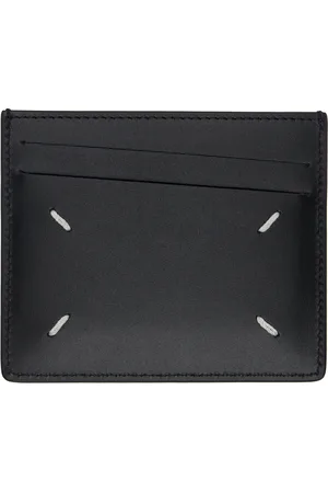Maison Margiela Black Four Stitches Card Holder