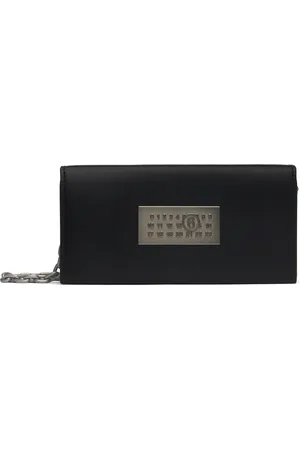 Maison Margiela Black Numeric Chain Wallet Bag