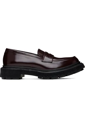 ADIEU PARIS Burgundy Type 159 Loafers