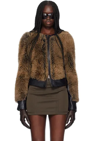 KNWLS Brown Mace Shearling Jacket