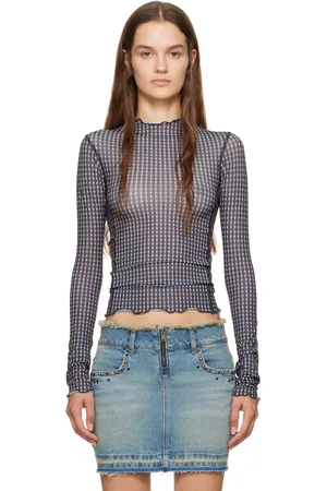 KNWLS Navy Halcyon Long Sleeve T-Shirt