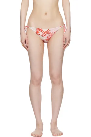 VERSACE Pink Barocco Sea Bikini Bottom
