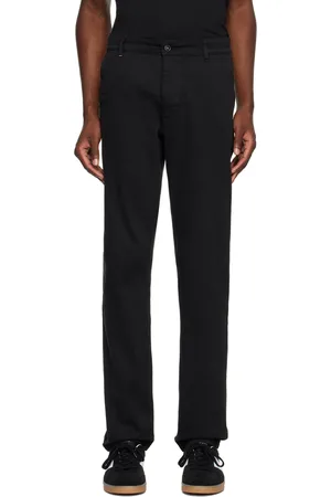HUGO BOSS Black Slim-Fit Trousers