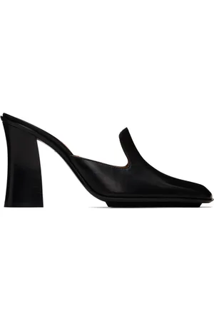 Bottega Veneta Black Step San Marco Mules