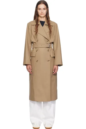 HUGO BOSS Beige Belted Coat
