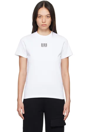 Moschino White Barcode T-Shirt