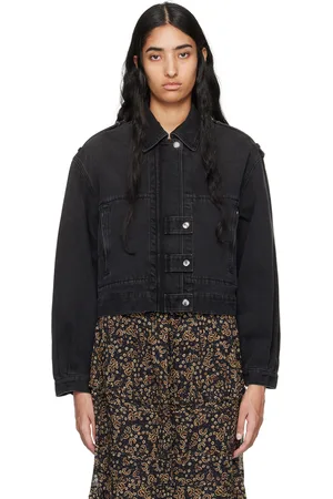 Isabel Marant Black Julie Denim Jacket