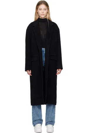 Isabel Marant Black Ezefia Coat