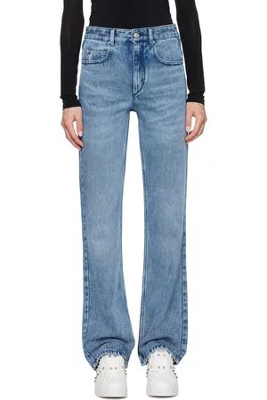 Isabel Marant Blue Belvira Flared Jeans