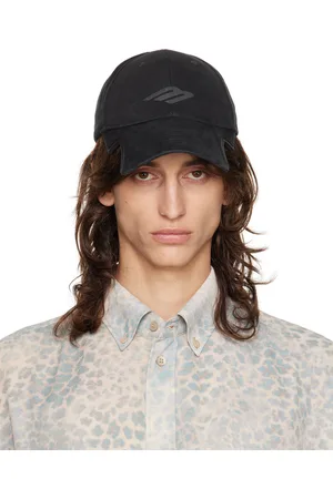 Balenciaga Black 3B Stencil Cap