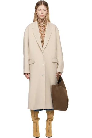 Isabel Marant Beige Ezefia Coat
