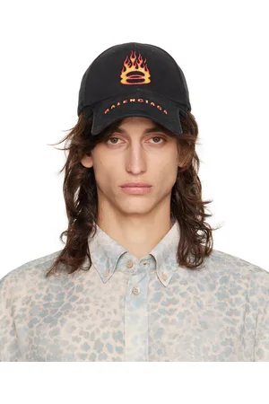 Balenciaga Black Burning Unity Cap