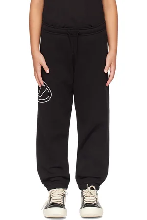 Diesel Kids Black Pmarkibigoval Sweatpants