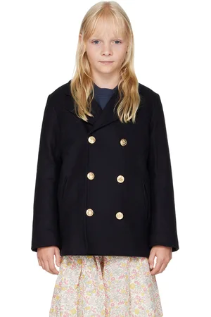BONPOINT Kids Navy Tadzio Peacoat