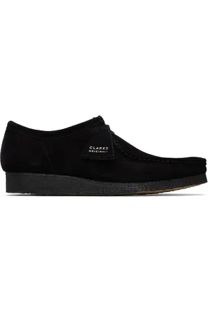 Clarks Black Wallabee Derbys