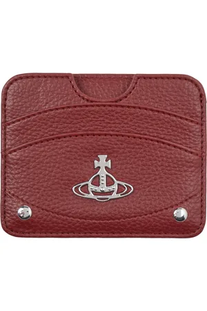 Vivienne Westwood Red Half Moon Card Holder
