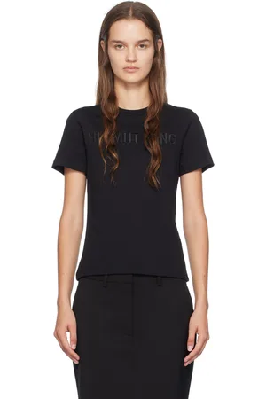 Helmut Lang Black Slim Logo T-Shirt