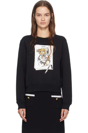 Moschino Black Teddy Bear Sweatshirt