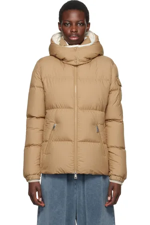 Moncler Tan Fourmines Short Down Jacket