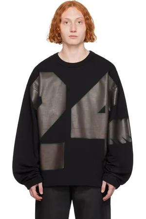 DRIES VAN NOTEN Black Oversized Sweatshirt