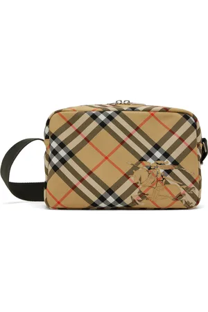 Burberry Beige Check Crossbody Bag