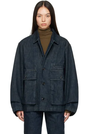 LEMAIRE Indigo Boxy Denim Jacket