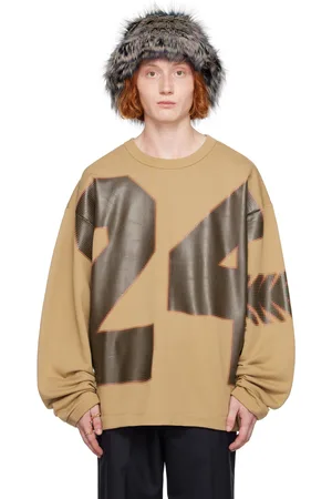 DRIES VAN NOTEN Brown Oversized Sweatshirt