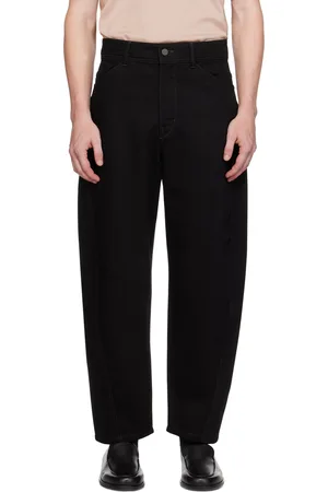 LEMAIRE Black Twisted Workwear Jeans
