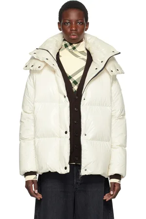 Moncler White Parana Down Jacket