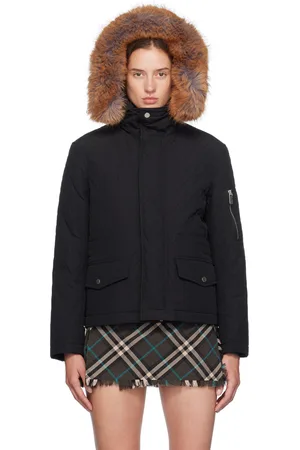 Burberry Black Quilted Jacket