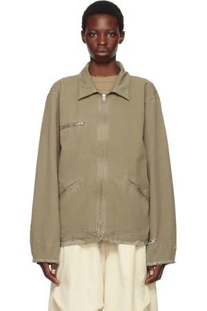 Maison Margiela Taupe Canvas Jacket