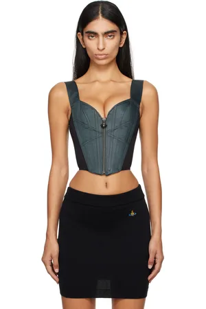 Vivienne Westwood Gray Classic Corset Top
