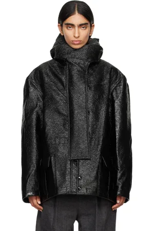 R13 Black Oversized Jacket