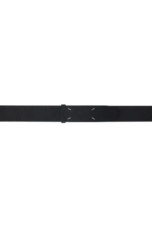 Maison Margiela Black Leather Belt