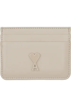 Ami Beige Ami de Cœur Card Holder