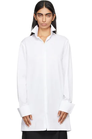 Maison Margiela White Spread Collar Shirt