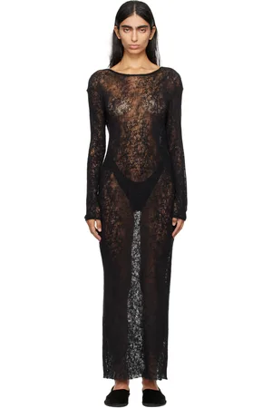 GABRIELA COLL GARMENTS Black No.293 Maxi Dress
