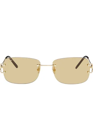 Cartier Gold CT0011RS Sunglasses