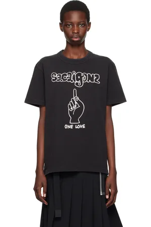 SACAI Black Gonz Edition Print T-Shirt