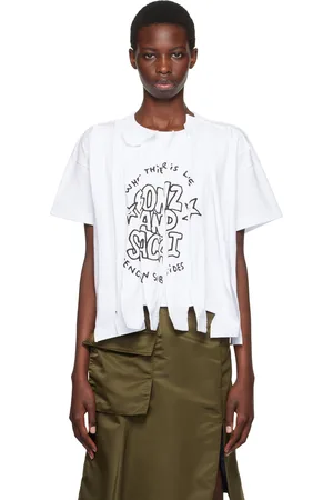 SACAI White Gonz Edition Print T-shirt