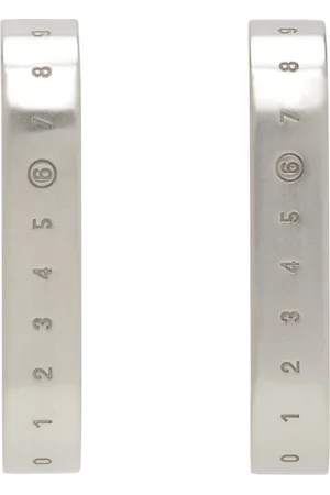 Maison Margiela Silver Brass Earrings